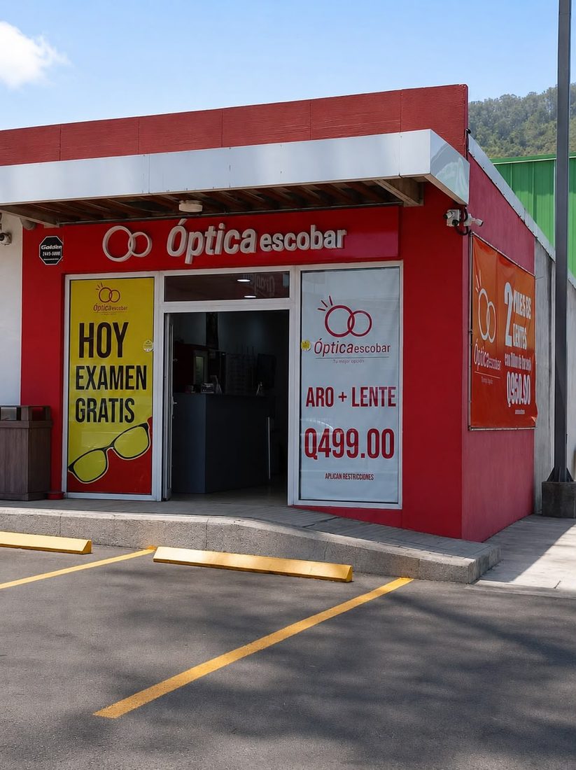 Óptica Escobar — Sede Amatitlán 1