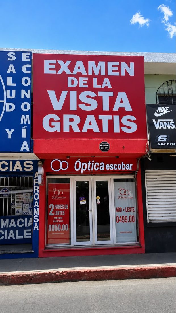 Óptica Escobar — Sede Amatitlán 2