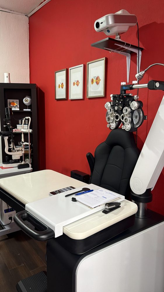 Instalaciones y equipo de optometría